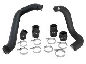 aFe Power - 46-20104-B | BladeRunner 3 IN Aluminum Hot and Cold Charge Pipe Kit Black (Ford Diesel V8-6.0L td) - Image 2