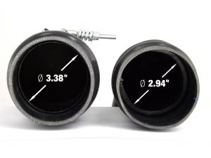 aFe Power - 46-20089 | BladeRunner 3-1/2 IN Aluminum Cold Charge Pipe Black (Dodge Diesel L6-6.7L td) - Image 3