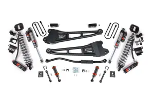 BDS1622PESB | BDS Suspension 3 Inch Lift Kit With Radius Arm For Dodge Ram 3500 4WD | Diesel, Fox 2.5 Coil-Over Conversion Performance Elite, Fox 2.0 Hydro Bump Stop