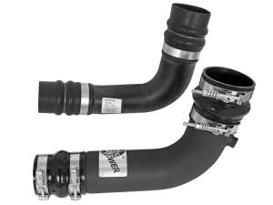 46-20084-B | BladeRunner 3 IN & 2-3/4 IN Aluminum Hot and Cold Charge Pipe Kit Black (Dodge Diesel L6-6.7L (td)