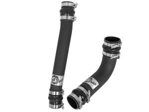 aFe Power - 46-20084-B | BladeRunner 3 IN & 2-3/4 IN Aluminum Hot and Cold Charge Pipe Kit Black (Dodge Diesel L6-6.7L (td) - Image 4