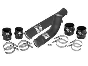 aFe Power - 46-20084-B | BladeRunner 3 IN & 2-3/4 IN Aluminum Hot and Cold Charge Pipe Kit Black (Dodge Diesel L6-6.7L (td) - Image 3