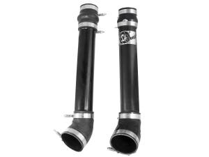46-20067-B | BladeRunner 3-1/2 IN Aluminum Cold Charge Pipe Black (Dodge Diesel L6-5.9L td)
