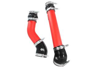 aFe Power - 46-20064-R | BladeRunner 3 IN Aluminum Hot and Cold Charge Pipe Kit Red (Dodge Diesel L6-5.9L td) - Image 2