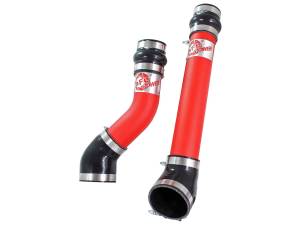 46-20064-R | BladeRunner 3 IN Aluminum Hot and Cold Charge Pipe Kit Red (Dodge Diesel L6-5.9L td)