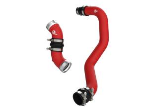 46-20054-R | BladeRunner Aluminum Hot and Cold Charge Pipe Kit Red (GM Diesel V8-6.6L td)