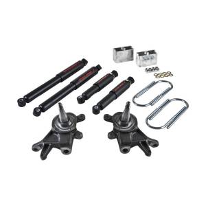 440ND | 2 Inch Front / 3 Inch Rear Lowering Kit with Nitro Drop Shocks (1983-1997 Pickup/Hardbody 2WD)