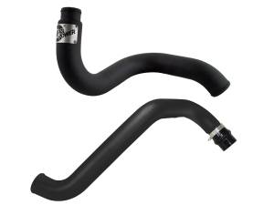 46-20045 | BladeRunner 3 IN Aluminum Hot and Cold Charge Pipe Kit Black (GM Diesel V8-6.6L td)