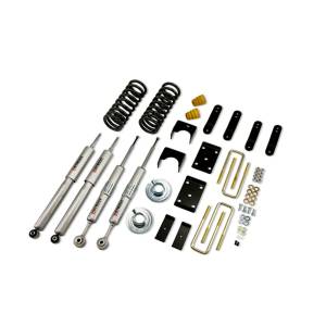 441SP | Belltech 2 Inch Front / 4 Inch Rear Lowering Kit with Street Performance Shocks (2007-2018 Tundra 2WD | V8)