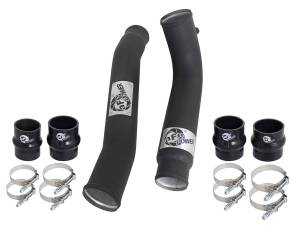 aFe Power - 46-20034-B | BladeRunner 3 IN & 3-1/2 IN Aluminum Hot and Cold Charge Pipe Kit Black (Dodge Diesel L6-6.7L td) - Image 5