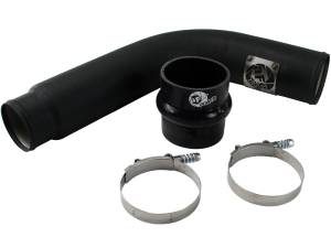 aFe Power - 46-11013 | BladeRunner 3-1/2 IN Aluminum Cold Charge Pipe Black (Dodge Diesel L6-5.9L td) - Image 1