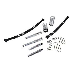 568SP | Belltech 2 or 3 inch Front / 4 Inch Rear Lowering Kit with Street Performance Shocks (1982-2004 S10/S15 Ext & Std Cab 2WD)