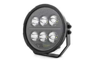 Rough Country - 70805B | Rough Country Black Series Halo LED Lights | White/Amber DRL, 6.5 Inch, Round - Image 4