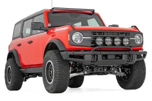 Rough Country - 70805B | Rough Country Black Series Halo LED Lights | White/Amber DRL, 6.5 Inch, Round - Image 6