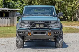 Rough Country - 70805B | Rough Country Black Series Halo LED Lights | White/Amber DRL, 6.5 Inch, Round - Image 10