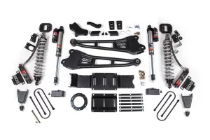 BDS1682PES | BDS Suspension 6 Inch Lift Kit With Radius Arm For Ram 3500 4WD | Diesel, Fox 2.5 Coil-Over Conversion Performance Elite, Rear Lift 5 Inch Block Kit Without Overload, Front Rubber Bump Stop, 6 Bolt Indexing Ring