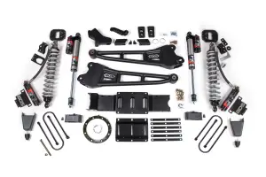 BDS1685PES | BDS Suspension 6 Inch Lift Kit With Radius Arm For Ram 3500 4WD | Diesel, Fox 2.5 Coil-Over Performance Elite, Rear Lift 5 Inch Block Kit With Overload, Front Rubber Bump Stop, 8 Bolt Indexing Ring