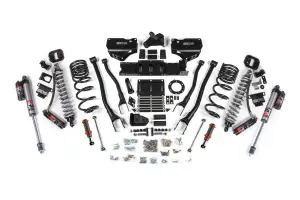 BDS1688PESB | BDS Suspension 6 Inch Lift Kit With 4-Link For Dodge Ram 2500 4WD | Diesel, Fox 2.5 Coil-Over Conversion Performance Elite, Front Fox 2.0 Hydro Bump Stop