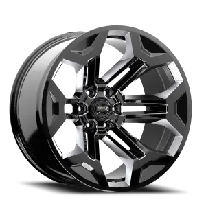 Rough Country - TW405C-20908333-12 | Rough Country Torque Pulse Wheel | Gloss Black / 20x9 / 6x5.5 / -12mm - Image 2