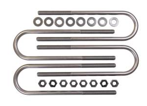 67-35120UB | ReadyLift U-Bolts 26 Inch Round (Silverado 1500, Sierra 1500)