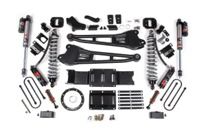 BDS1707PESB | BDS Suspension 4 Inch Lift Kit With Radius Arm For Ram 3500 4WD | Diesel | Fox 2.5 Coil-Over Performance Elite, Rear Lift 2 Inch Block Kit With Overload, Front Fox 2.0 Hydro Bump Stop, 8 Bolt Indexing Ring