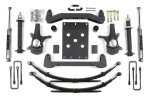 BDS175H | BDS Suspension 6 Inch Lift Kit For Chevrolet Silverado 1500 / GMC Sierra 1500 | Rear Lift Leaf Springs, NX2 Nitro Series Shocks