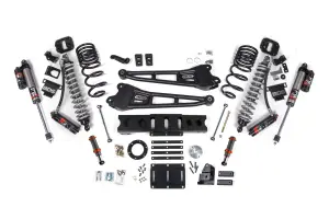 BDS1762PESB | BDS Suspension 4 Inch Lift Kit With Radius Arm For Ram 2500 4WD | Diesel, Fox 2.5 Coil-Over Conversion Performance Elite Series, Front Fox 2.0 Hydro Bump Stop