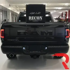 Recon Truck Accessories - 264336BK | Recon (Replaces OEM LED ONLY) Tail Lights LED in Smoked (2009-2023 Ram 1500 Classic | 2014-2018 Ram 2500, 3500) - Image 7