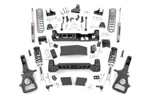 88431 | Rough Country 6 Inch Lift Kit Ram 1500 4WD | With 22 Inch Factory Wheels, N3 Struts With N3 Rear Shocks