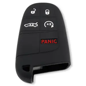Recon Truck Accessories - 264002DG1BK | Recon Black Silicone Key Fob Cover (Dodge 2013-2018 RAM ) - Image 2