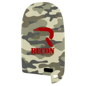 Recon Truck Accessories - 264002DG1GC | Recon Green Camo Silicone Key Fob Cover (Dodge 2013-2018 RAM ) - Image 2