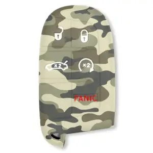264002DG1GC | Recon Green Camo Silicone Key Fob Cover (Dodge 2013-2018 RAM )