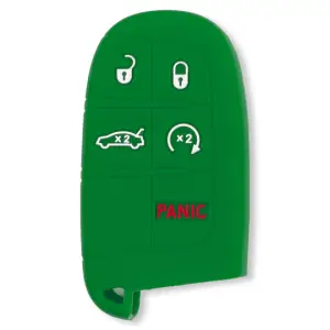 264002DG1GR | Recon Green Pantone 356 C Silicone Key Fob Cover (Dodge 2013-2018 RAM )