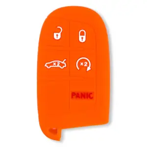 264002DG1OR | Recon Orange Silicone Key Fob Cover (Dodge 2013-2018 RAM )