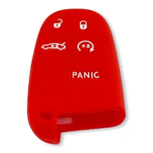 Recon Truck Accessories - 264002DG1RD | Recon Red Silicone Key Fob Cover (Dodge 2013-2018 RAM ) - Image 3
