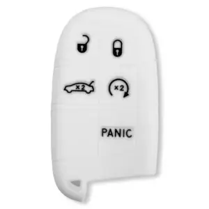 264002DG1WH | Recon White Silicone Key Fob Cover (Dodge 2013-2018 RAM )