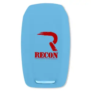 Recon Truck Accessories - 264002DG2BB | Recon Baby Blue Pantone 2095 C Silicone Key Fob Cover (Dodge 2019-2025 RAM ) - Image 2