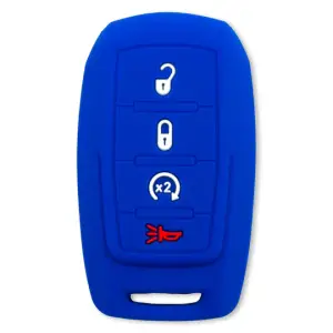 264002DG2BL | Recon Blue Silicone Key Fob Cover (Dodge 2019-2025 RAM )