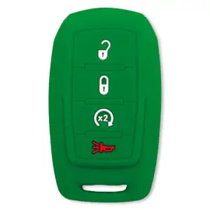 264002DG2GR | Recon Green Pantone 356 C Silicone Key Fob Cover (Dodge 2019-2025 RAM )