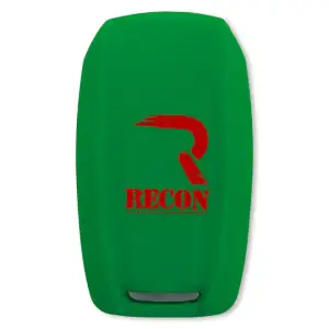 Recon Truck Accessories - 264002DG2GR | Recon Green Pantone 356 C Silicone Key Fob Cover (Dodge 2019-2025 RAM ) - Image 2