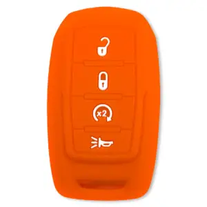 264002DG2OR | Recon Orange Silicone Key Fob Cover (Dodge 2019-2025 RAM )