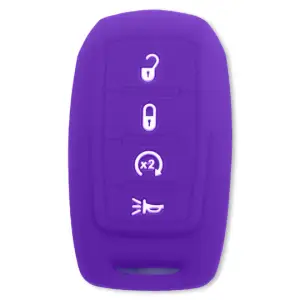 264002DG2PR | Recon Purple Pantone 266 C Silicone Key Fob Cover (Dodge 2019-2025 RAM )
