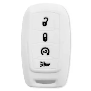 264002DG2WH | Recon White Silicone Key Fob Cover (Dodge 2019-2025 RAM )
