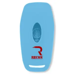 Recon Truck Accessories - 264002FD1BB | Recon Baby Blue Pantone 2095 C Silicone Key Fob Cover (2014-2017 F150, F250, F350) - Image 2