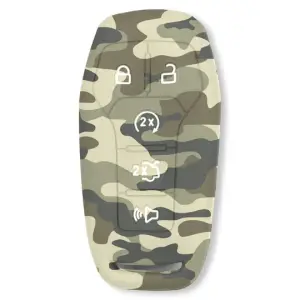 264002FD1GC | Recon Green Camo Silicone Key Fob Cover (2014-2017 F150, F250, F350)