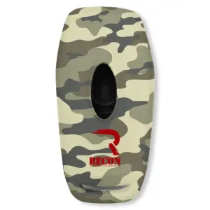 Recon Truck Accessories - 264002FD1GC | Recon Green Camo Silicone Key Fob Cover (2014-2017 F150, F250, F350) - Image 2
