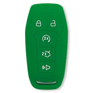 264002FD1GR | Recon Green Pantone 356 C Silicone Key Fob Cover (2014-2017 F150, F250, F350)