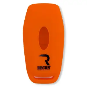 Recon Truck Accessories - 264002FD1OR | Recon Orange Silicone Key Fob Cover (2014-2017 F150, F250, F350) - Image 2