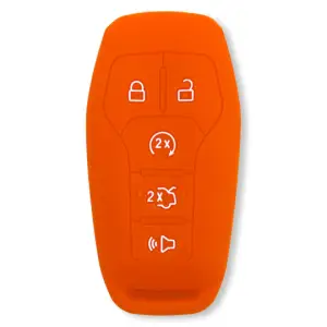 264002FD1OR | Recon Orange Silicone Key Fob Cover (2014-2017 F150, F250, F350)