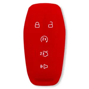 264002FD1RD | Recon Red Silicone Key Fob Cover (2014-2017 F150, F250, F350)